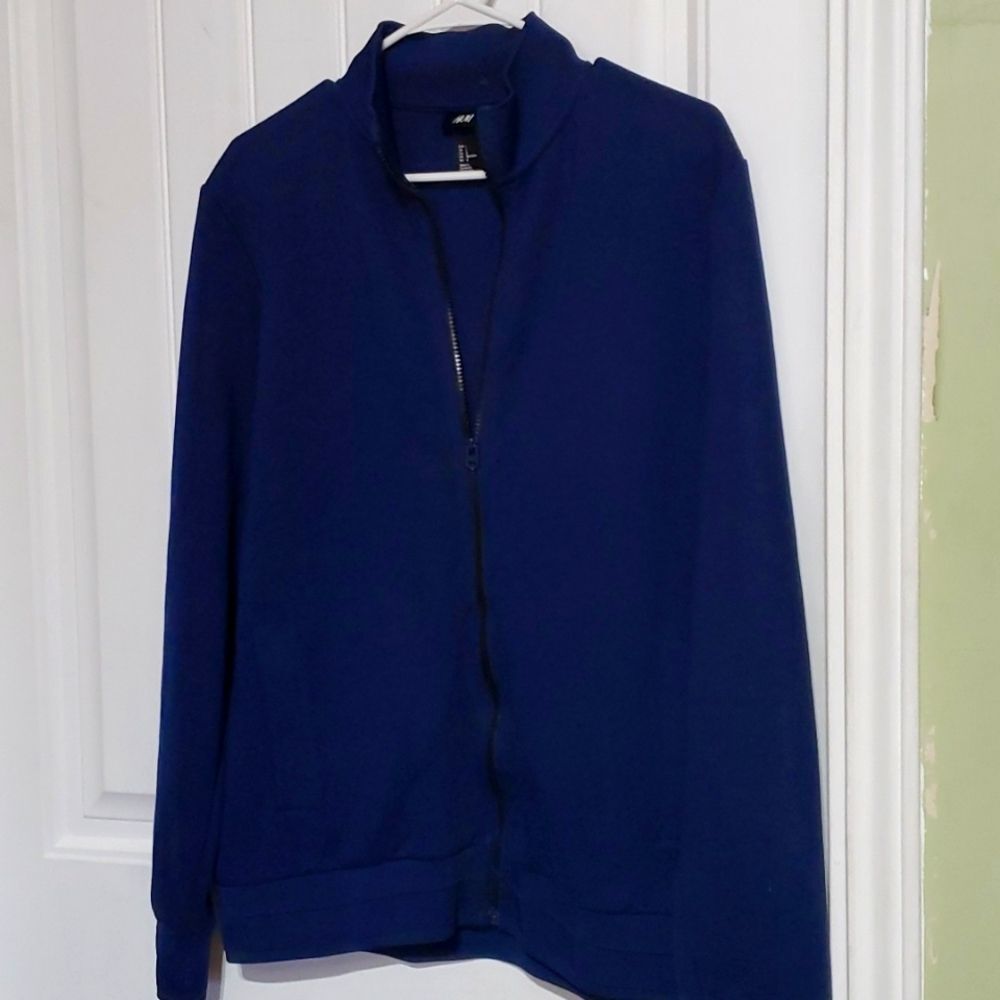 H&M Zip Front Jersey Size L